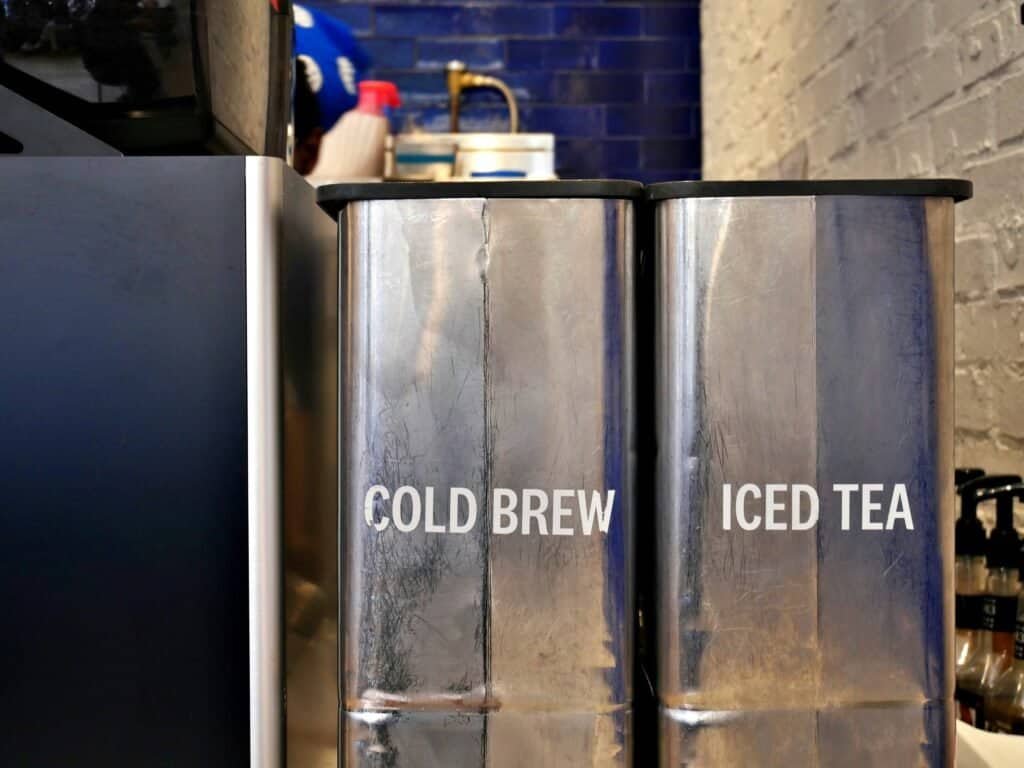 New York Coffee Shops Cold Brew